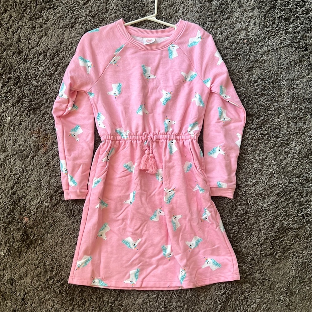 Wonder Nation Unicorn Sweater Dress